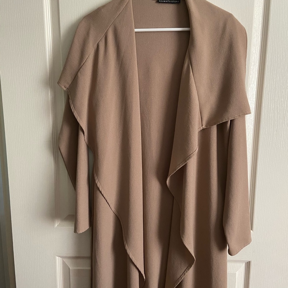 Long waterfall trench